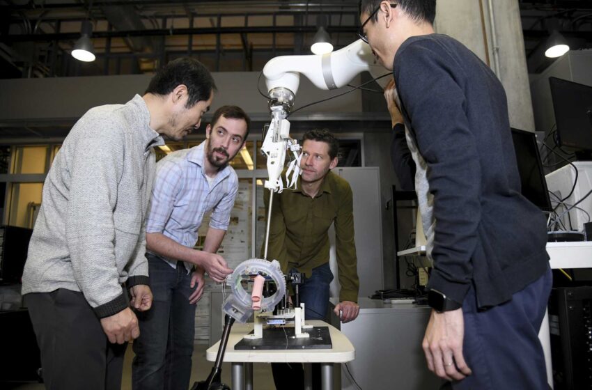  Ingenieros construyen un robot para operar sin necesidad de un médico