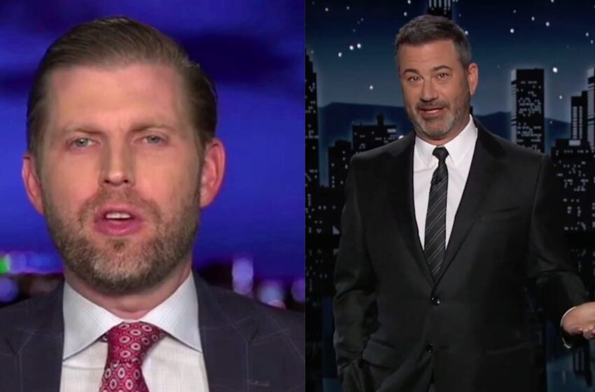  Jimmy Kimmel se burla brutalmente de Eric ‘Mi Padre’ Trump