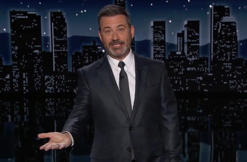  Jimmy Kimmel se burla de la conspiración de Fox News sobre la bofetada de Will Smith en los Oscars