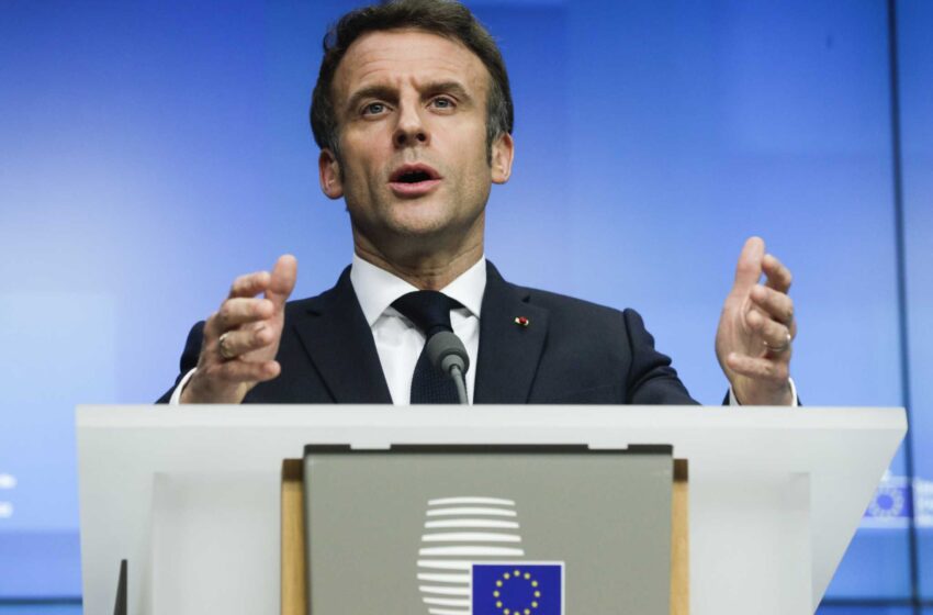  Macron buscará un 2º mandato en las elecciones presidenciales de abril en Francia