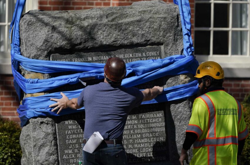  Se retira el último monumento confederado público de Maryland