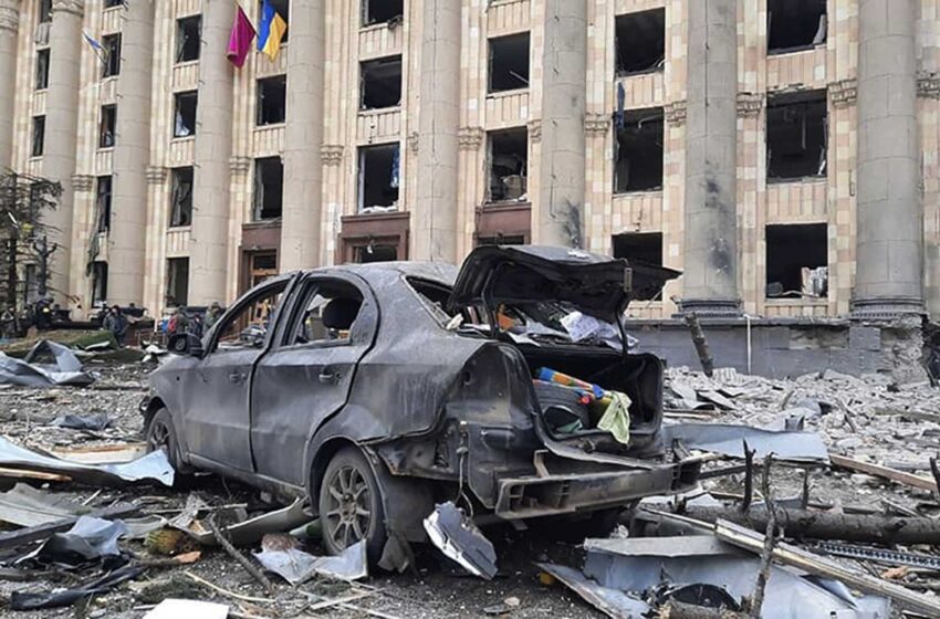  Terror no disimulado”: El ataque ruso en Kharkiv aterroriza a Ucrania
