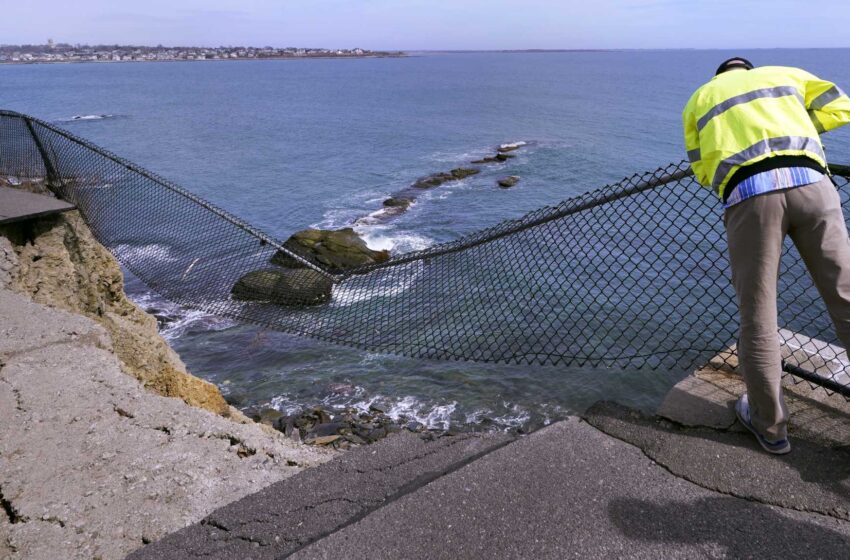  ¿Reconstrucción o retirada? Newport mira el futuro del Cliff Walk