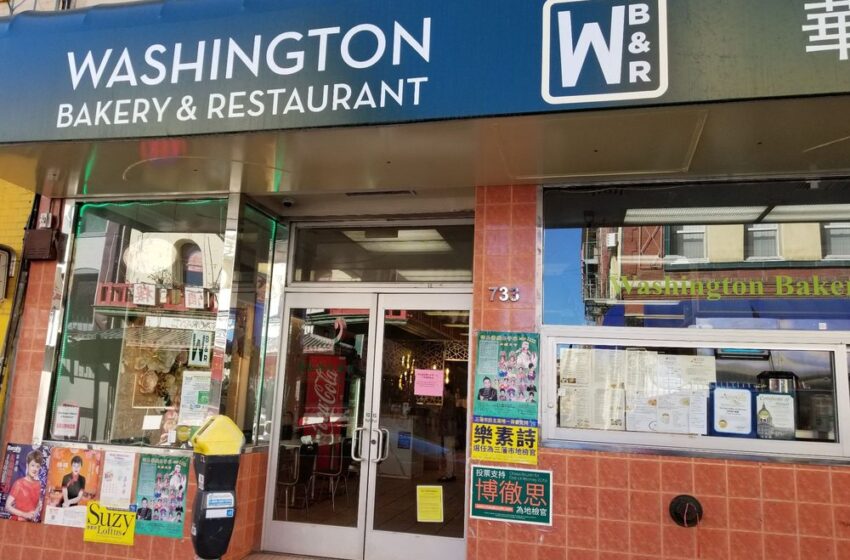  El preciado Washington Bakery & Restaurant de San Francisco Chinatown cerrará después de 27 años
