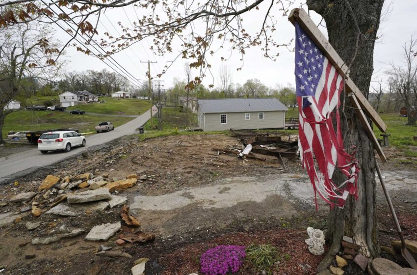  Cuatro meses después del tornado, Kentucky se centra en la reconstrucción