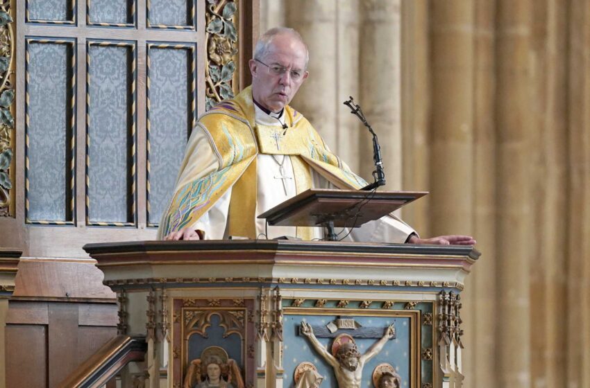  El arzobispo dice que el plan de emigración a Ruanda del Reino Unido va en contra de Dios