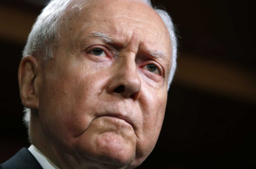  El veterano senador estadounidense Orrin Hatch, de Utah, muere a los 88 años