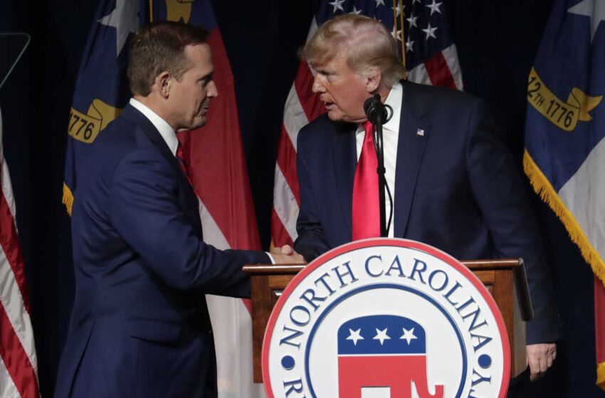  La carrera al Senado de Carolina del Norte pone a prueba el poder de los avales de Trump