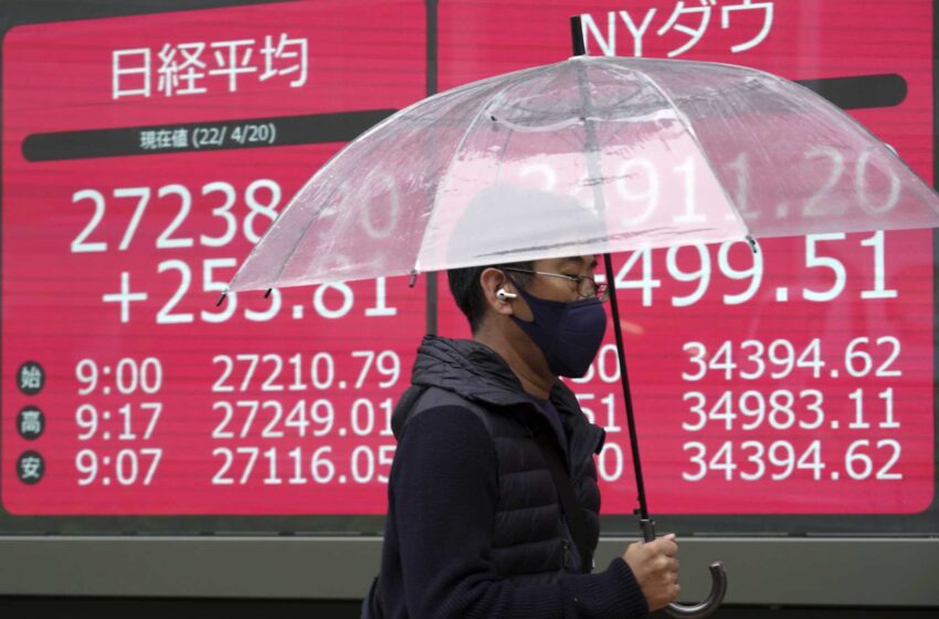  Las acciones asiáticas son mixtas tras el repunte de las tecnológicas en Wall Street