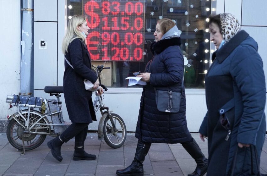  Las sanciones afectan a la economía rusa, aunque Putin diga lo contrario