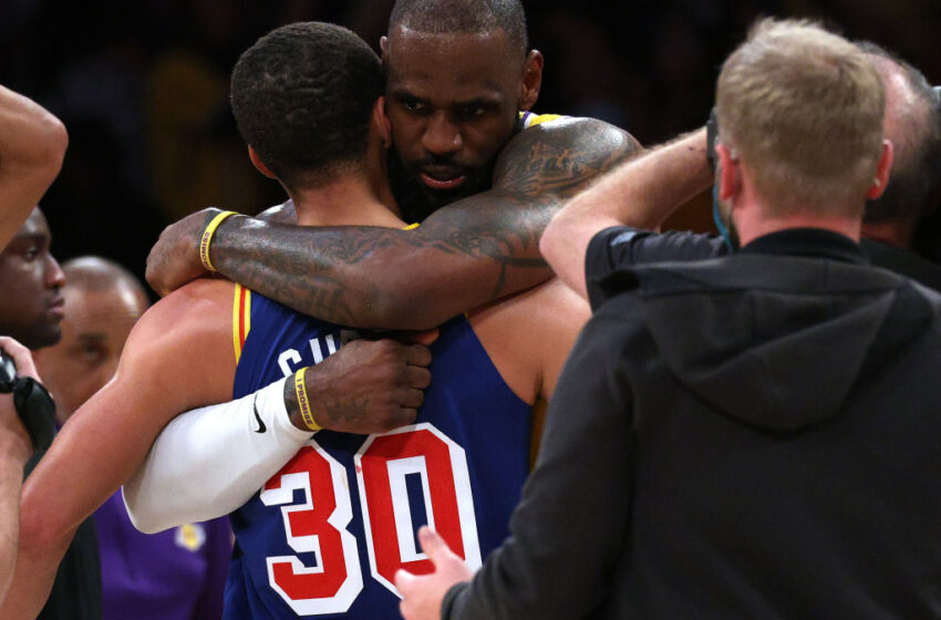  LeBron James de los Lakers revela que le gustaría jugar con el escolta de los Golden State Warriors, Stephen Curry