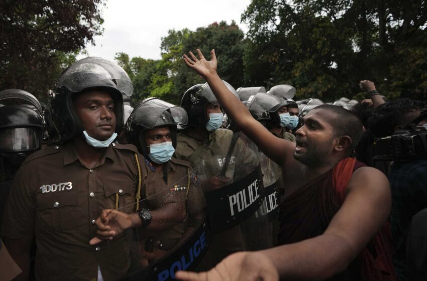 Los líderes empresariales de Sri Lanka exigen el fin del estancamiento político