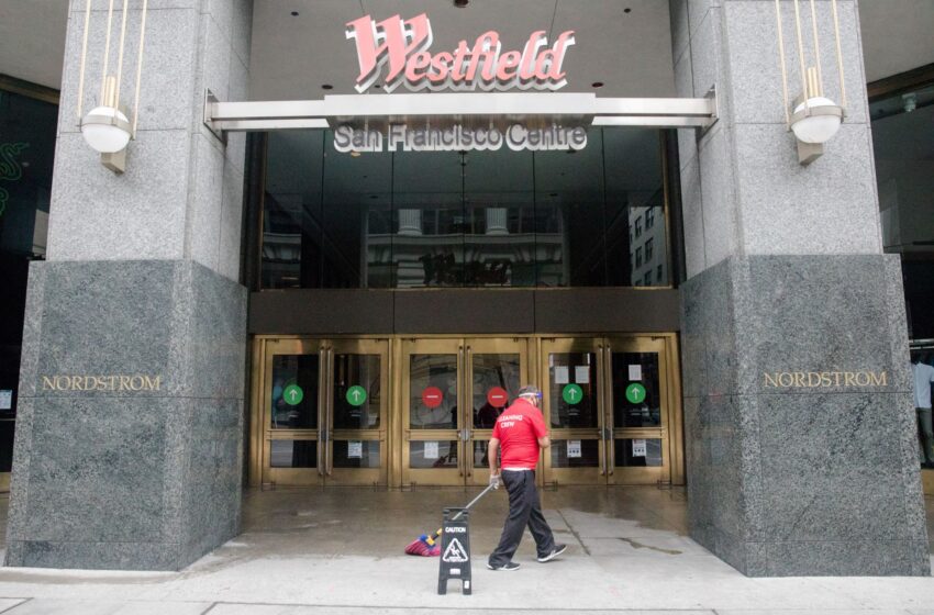  Westfield probablemente venderá su centro comercial en el centro de San Francisco para 2024