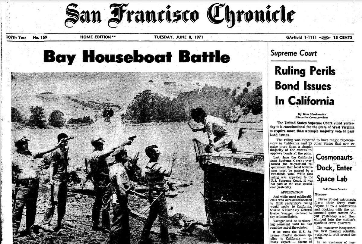 Portada del San Francisco Chronicle, 8 de junio de 1971.