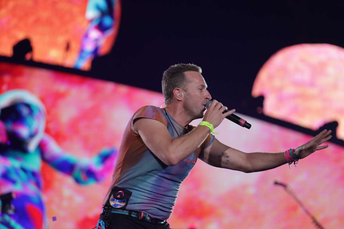 Coldplay, Levi's Stadium, Santa Clara, 15 de mayo de 2022.