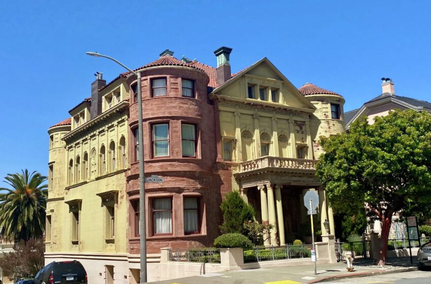  La hermosa mansión de 30 habitaciones de San Francisco Pacific Heights que alguna vez fue un enclave nazi