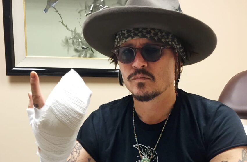  Un perito pone en duda la historia de Johnny Depp sobre el dedo cortado