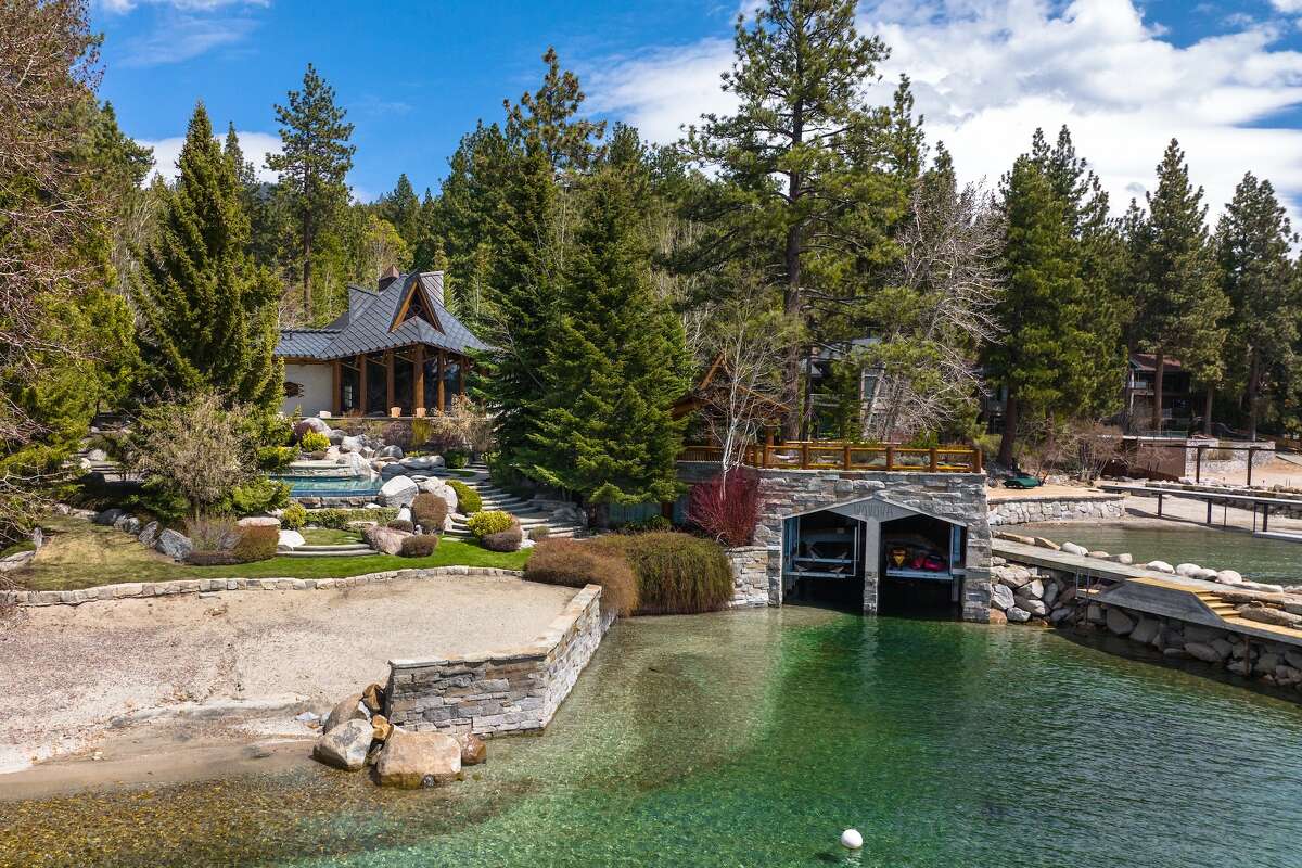 La propiedad de Wovoka en el lado de Nevada del lago Tahoe está a la venta por $ 55 millones. 