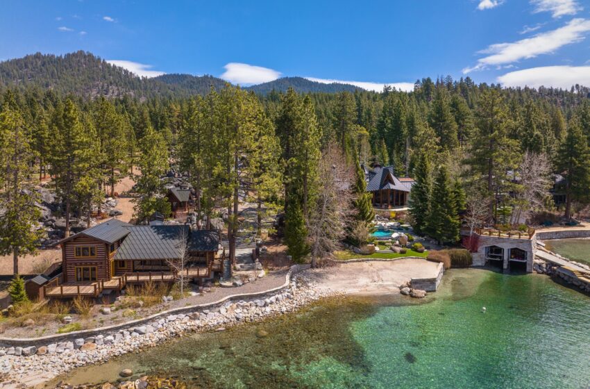  Los propietarios de la destilería ponen a la venta una propiedad frente al mar en el lago Tahoe