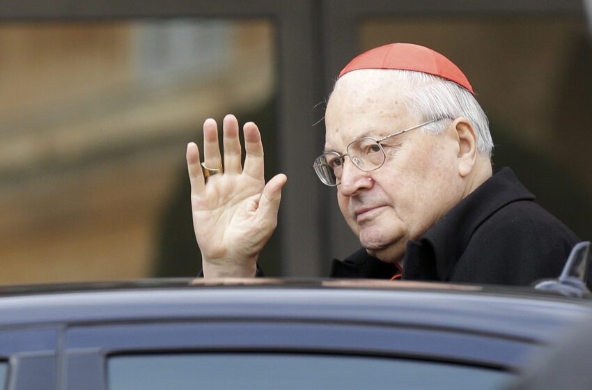  Angelo Sodano, otrora poderoso prelado del Vaticano, muere a los 94 años