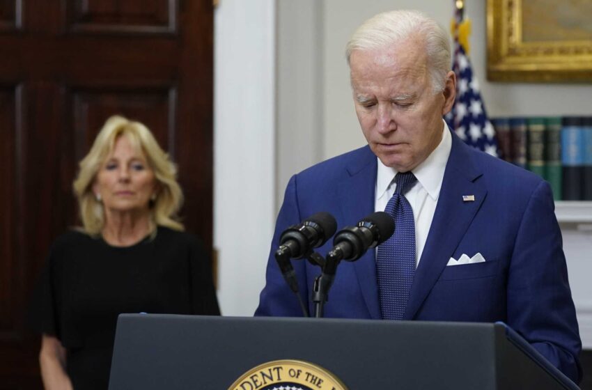  Biden llamó de nuevo a llorar con una ciudad golpeada por el dolor