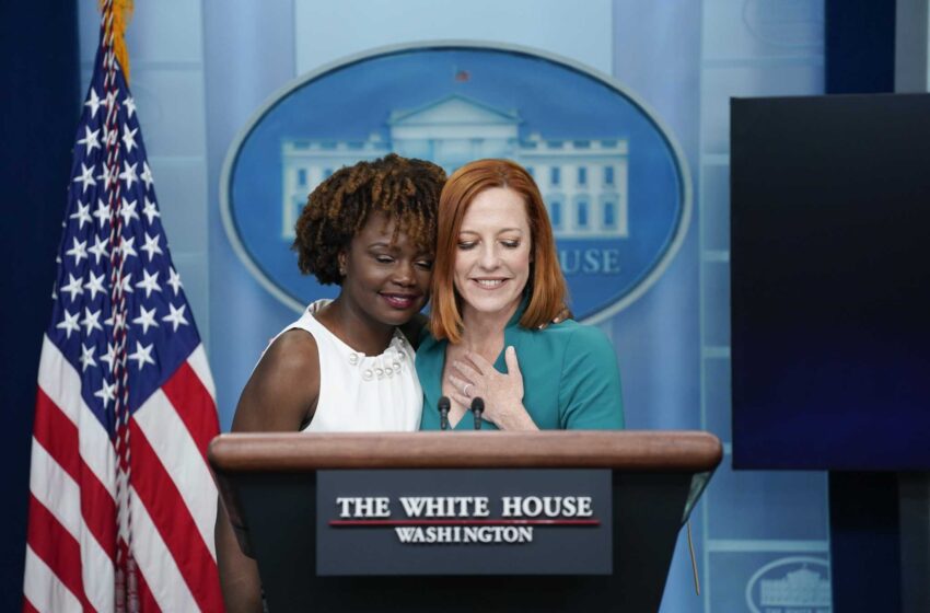  Biden nombra a la primera mujer negra, secretaria de prensa de la Casa Blanca LGBT