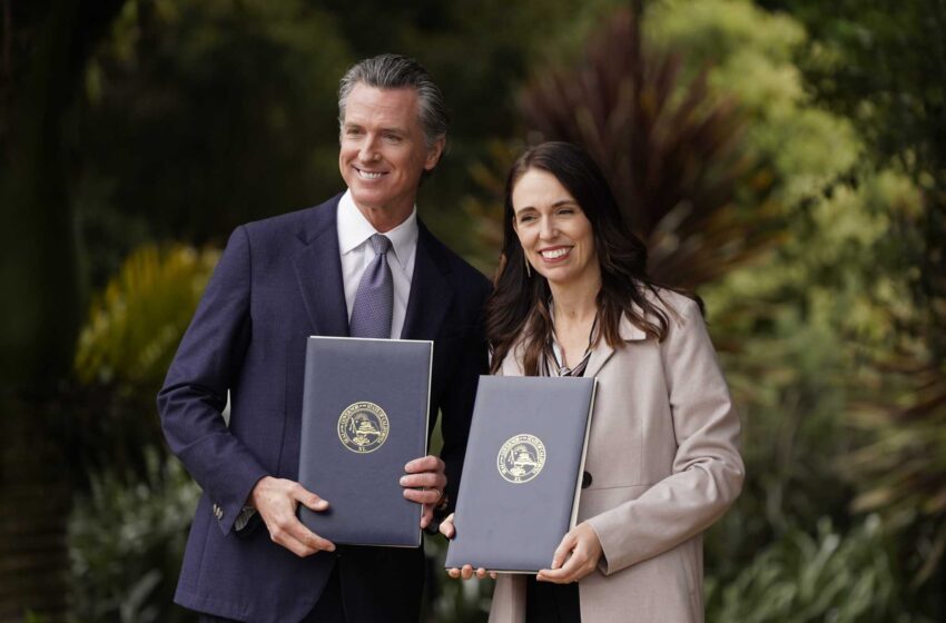  California y Nueva Zelanda anuncian su colaboración en materia de cambio climático