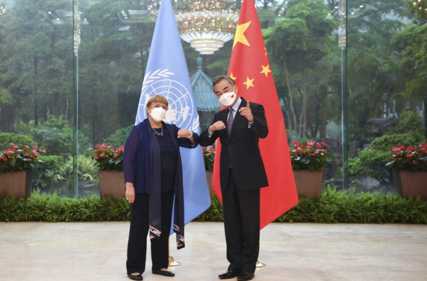  China alega sabotaje cuando un funcionario de derechos de la ONU visita Xinjiang