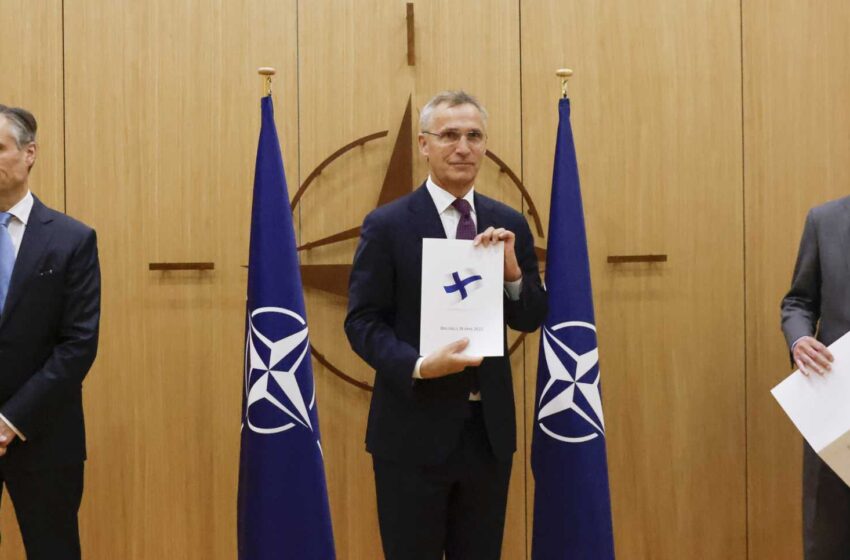  El jefe de la OTAN celebra el “momento histórico” de la solicitud de Finlandia y Suecia