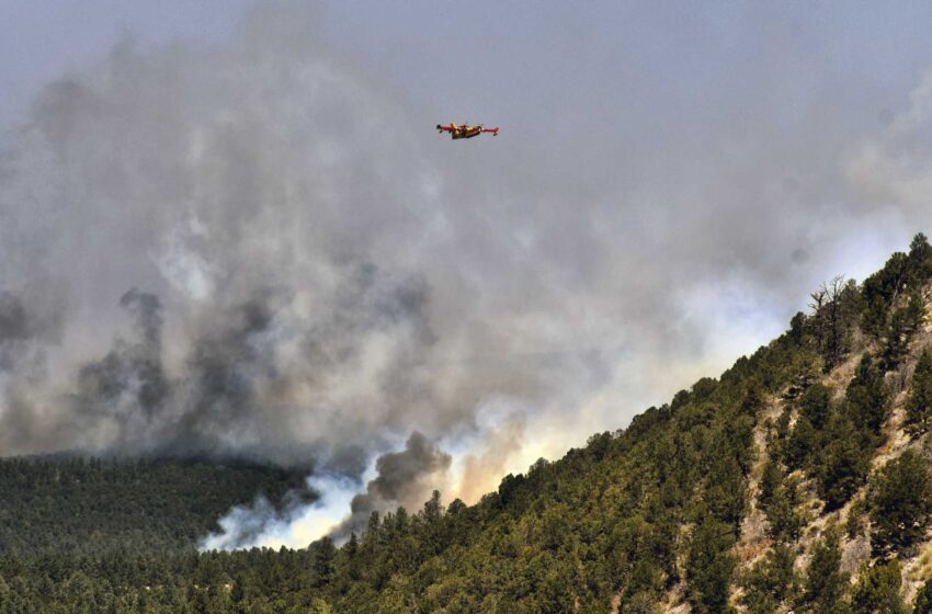  El presidente declara la catástrofe en la zona de los incendios forestales de Nuevo México