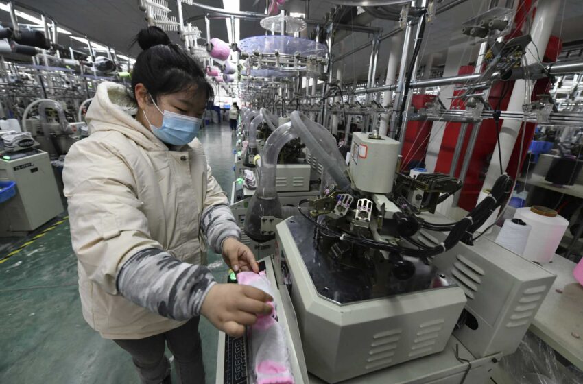  El sector manufacturero chino mejora al reducirse las restricciones a los virus