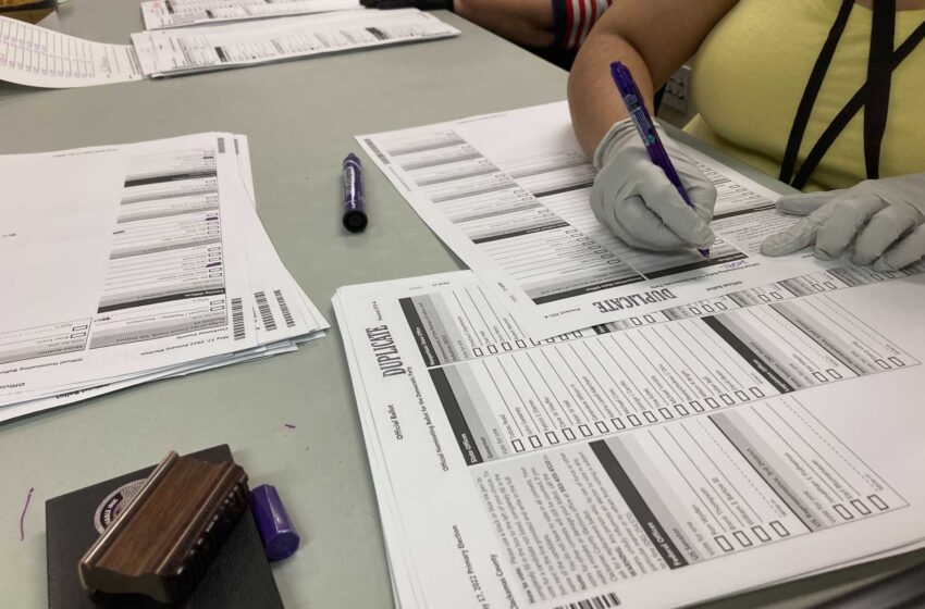  Errores de impresión estropean las papeletas de voto enviadas por correo en Oregón, Pennsylvania
