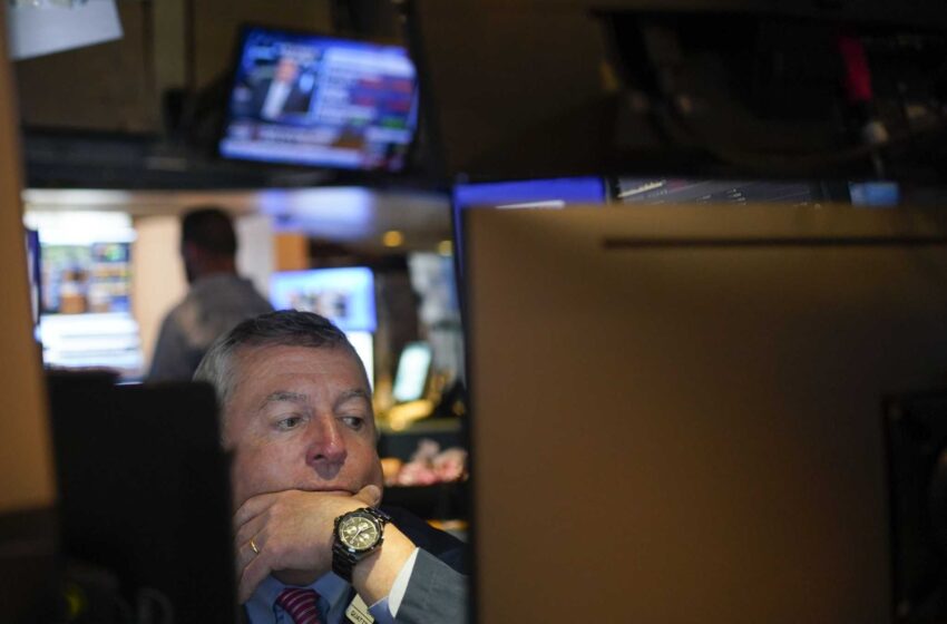  Las acciones caen en Wall Street y se acercan al mercado bajista