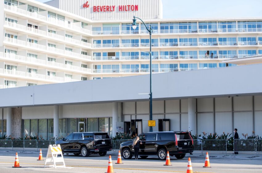  Líder antisemita de la zona de la bahía supuestamente visto aterrorizando a los invitados en el Beverly Hills Hilton
