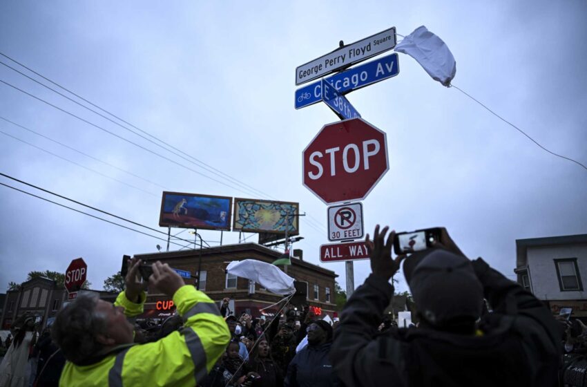  Minneapolis renombra una intersección en honor a George Floyd