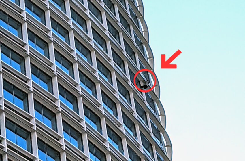  Parecía que sabía lo que estaba haciendo”: Un hombre fue visto escalando libremente la Torre Salesforce de SF el martes por la mañana