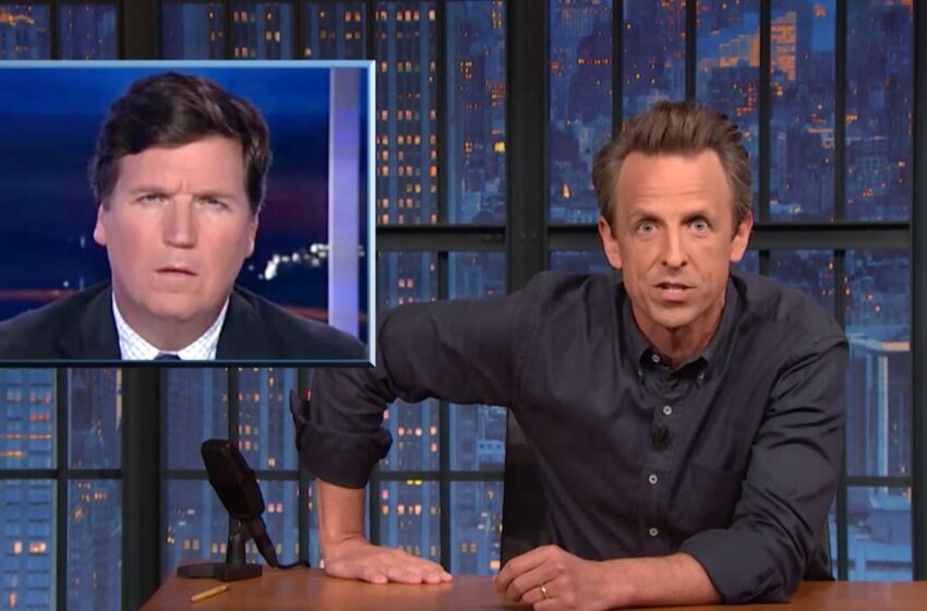  Seth Meyers culpa a Tucker Carlson de inspirar el tiroteo en Buffalo