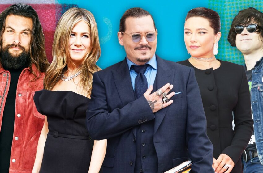  Jason Momoa, Jennifer Aniston y los famosos a los que les ‘gustó’ el veredicto de Johnny Depp y Amber Heard