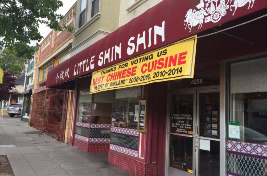  Después de décadas de servicio, Little Shin Shin y Great Wall Chinese Restaurant cierran silenciosamente en Oakland