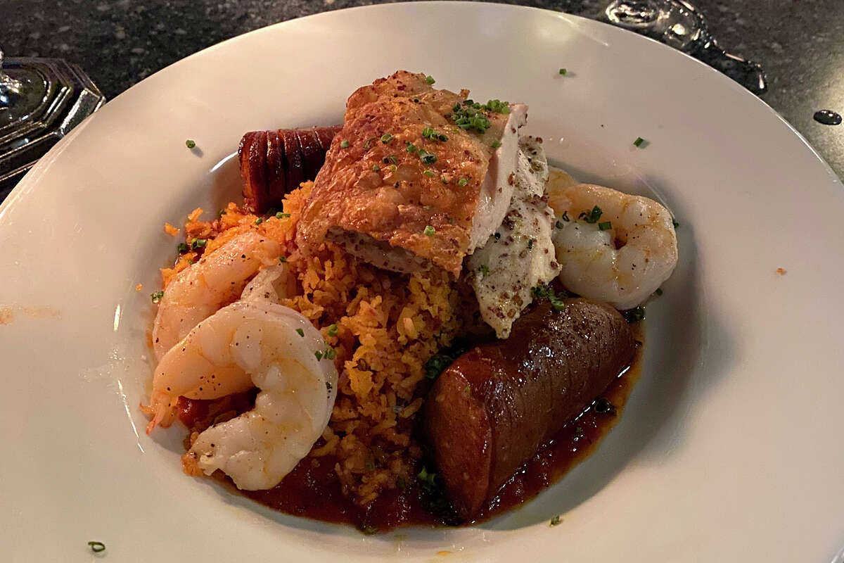 Jambalaya de pollo en el Blue Bayou de Disneyland. 