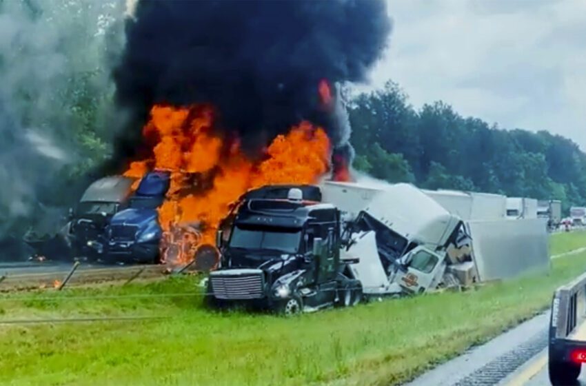  3 muertos tras un accidente en la carretera durante el tiempo tormentoso de Arkansas