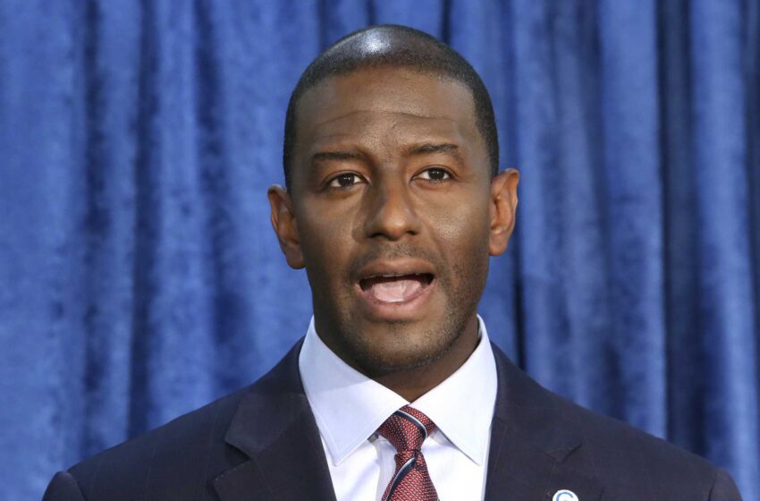  Andrew Gillum, otrora candidato a gobernador de Florida, acusado