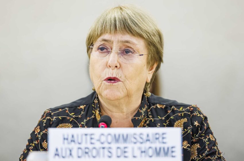  Bachelet no buscará un segundo mandato como jefa de derechos humanos de la ONU
