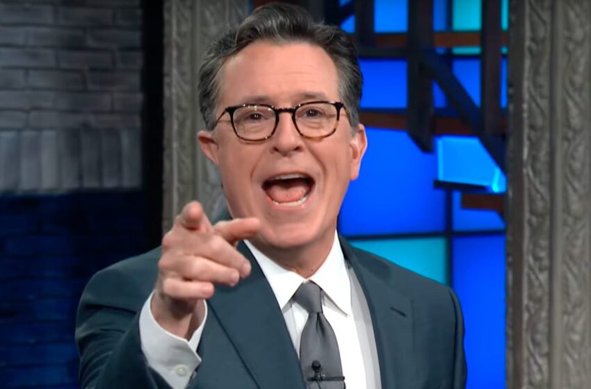  Colbert devuelve el fuego a Proud Boy por quejarse de sus chistes
