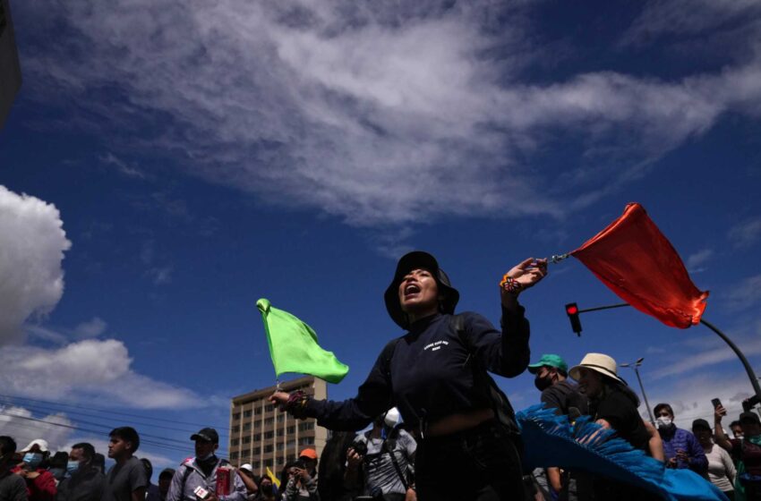  El gobierno de Ecuador levanta el estado de excepción en medio de las protestas