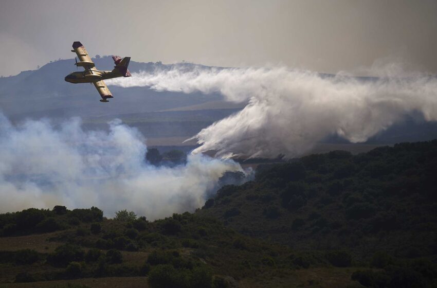  El riesgo de incendios forestales en Europa aumenta por las primeras olas de calor y la sequía