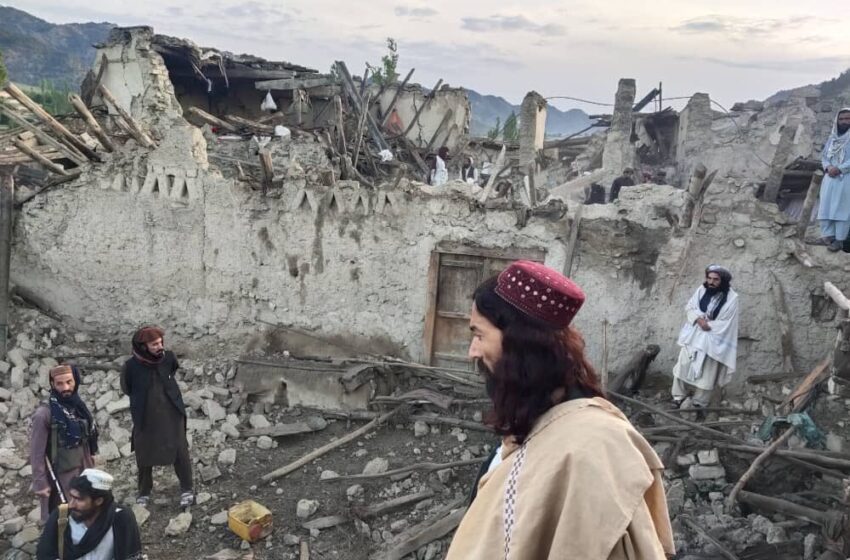  El terremoto de Afganistán deja 1.000 muertos, el más mortífero en décadas