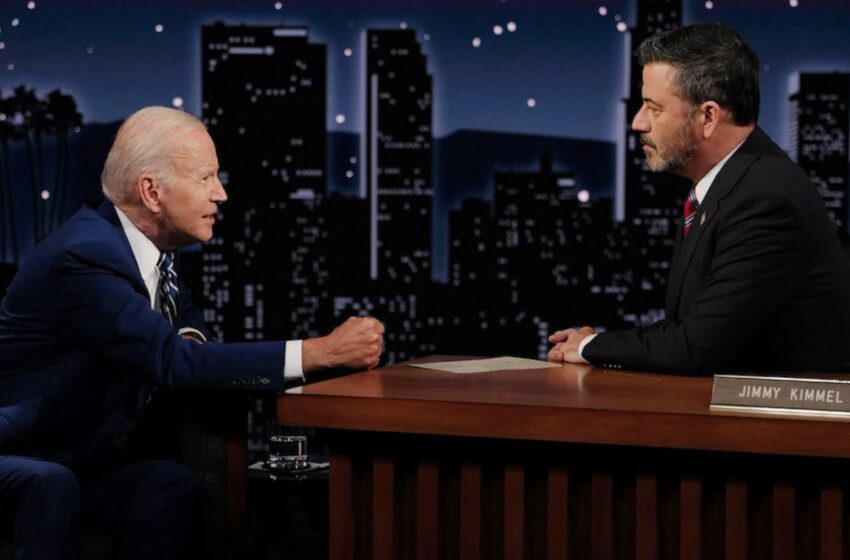  Jimmy Kimmel demuestra que Fox News se equivoca al atacar duramente a Biden