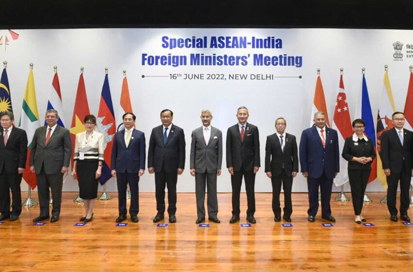  La India y la ASEAN tratan de impulsar sus vínculos en medio de la rivalidad entre Estados Unidos y China