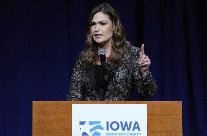  Los demócratas de Iowa compiten por desafiar al senador republicano Chuck Grassley
